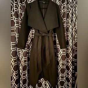 Black trench coat
